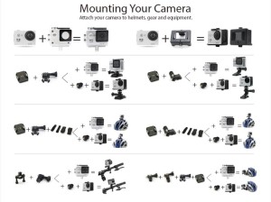 Mounting your action camera