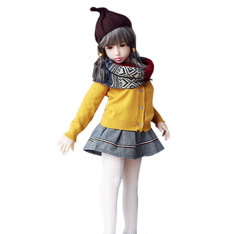 black tpe doll